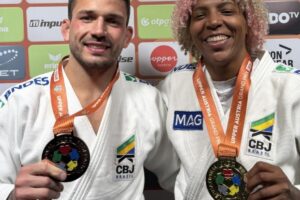 Rafaela Silva é ouro e Cargnin bronze no Grand Prix de judô da Áustria