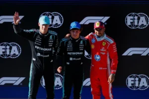 Russell vence corrida sprint no GP da China e Antonelli faz história