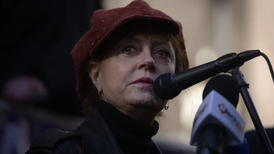 Susan Sarandon diz ter sido banida de Hollywood por pedir cessar-fogo em Gaza