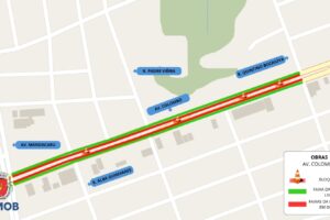 Trecho da Avenida Colombo terá interdição parcial para recape neste sábado (21)