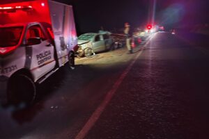 Acidente em rodovia da região deixa um morto e um ferido; vítima fatal ficou presa às ferragens