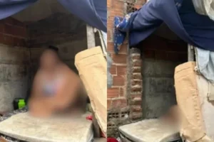 Adolescente é achada morando em casinha do cachorro; namorado é preso