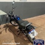 Adolescentes de 15 e 16 anos são apreendidos com moto furtada e porção de droga em Maringá