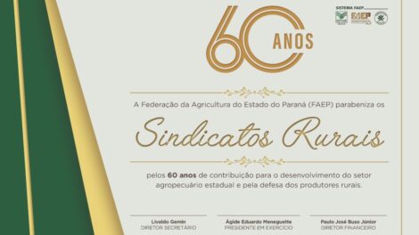 Aos 60 anos, sete sindicatos rurais fortalecem a defesa dos agricultores e pecuaristas no Paraná