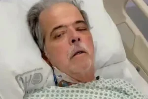 Ator global surge debilitado após 50 dias internado e desabafa