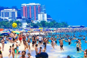 Brasil tem recorde de turistas estrangeiros no 1º trimestre, com alta anual de 19,4%