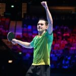 Calderano derrota francês e fica a 2 vitórias do bi na Copa do Mundo