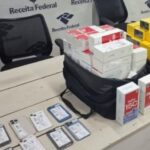 Casal é autuado com R$ 110 mil em eletrônicos irregulares