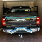 Casal é preso em motel em Paiçandu com caminhonete furtada horas antes em Maringá