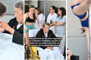 Doente dos Cuidados Paliativos sai para cumprir sonho de ver neta dançar