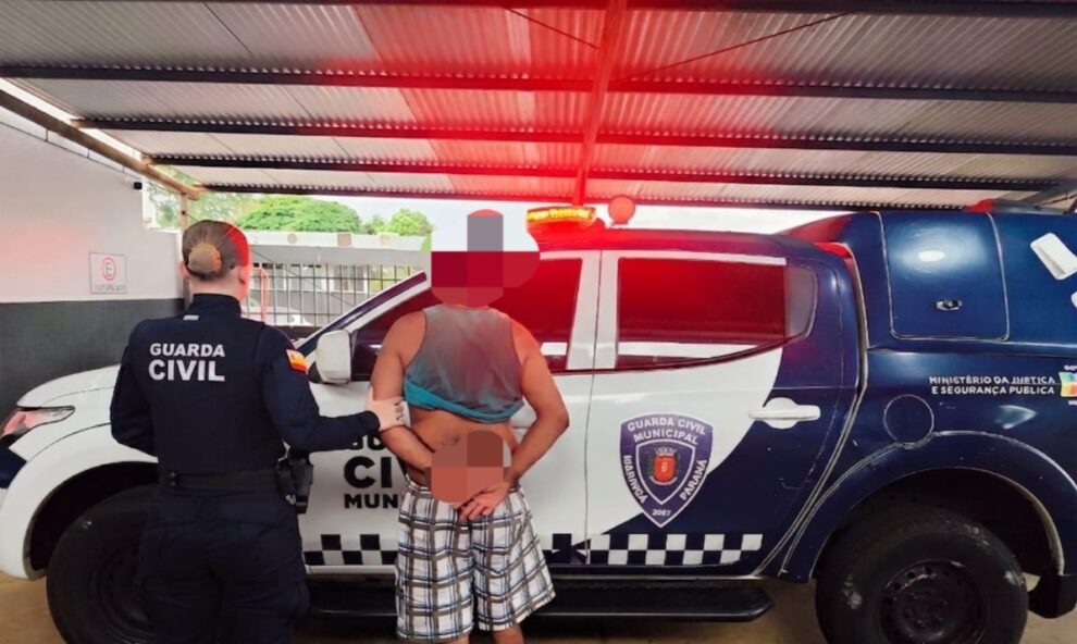 GCM atende ocorrência de violência doméstica e homem