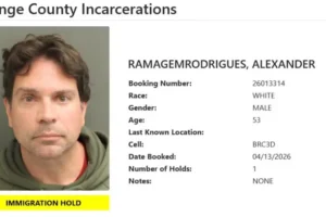 Governo dos EUA divulgam foto de Ramagem sob custódia do ICE