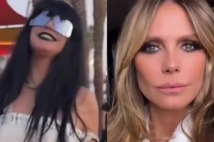 Heidi Klum se disfarça para ver Coachella sem ser incomodada