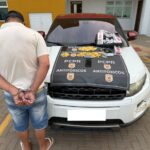 Homem é preso suspeito de utilizar Land Rover para realizar entregas de drogas, em Maringá