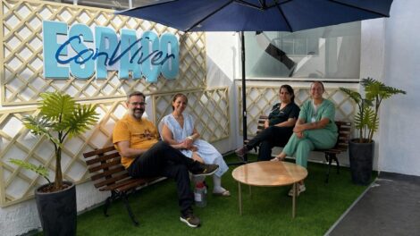 Hospital Bom Samaritano inaugura Espaço conVIVER, ambiente verde que contribui para a recuperação de pacientes