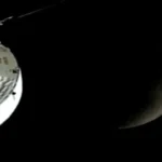 Imagens revelam momento em que astronautas batem recorde histórico