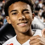 Jornal espanhol chama Robinho Jr. de 'novo Neymar' em meio a negociação de renovação com Santos