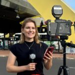 Jornalista Aleksa Marques reflete sobre os 10 anos de profissão e sucesso na TV