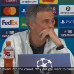 Luis Enrique arranca risos na coletiva de imprensa: “Não percebi um c...”