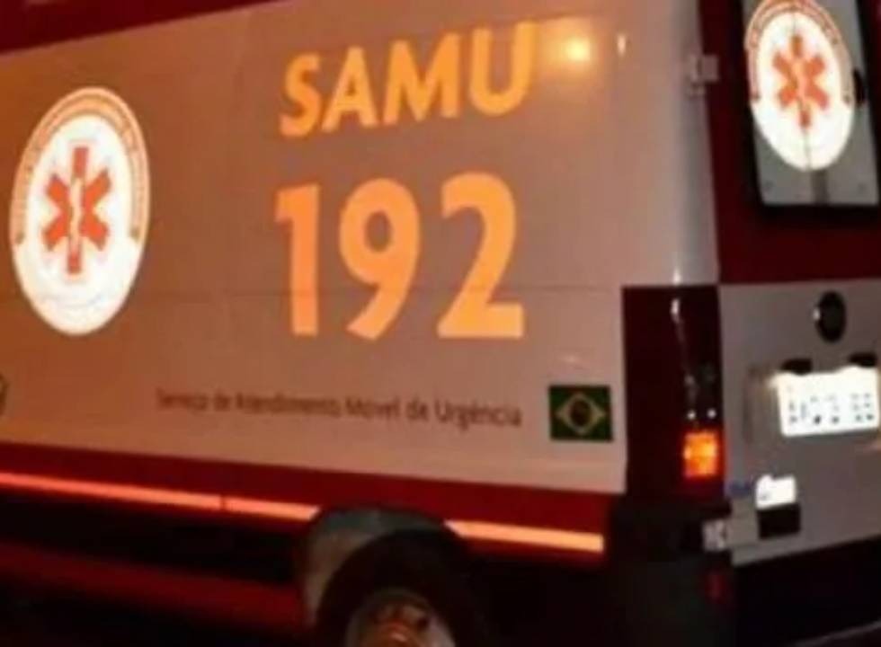 Motociclista fica ferido após ser atingido por árvore durante