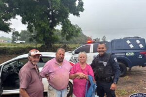 Mulher desorientada é resgatada pela Guarda Municipal