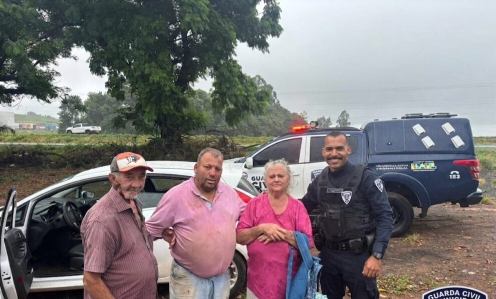 Mulher desorientada é resgatada pela Guarda Municipal