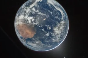 NASA divulga primeiras imagens da Terra captadas pela Artemis II