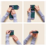 O truque de 5 segundos para dobrar meias sem estragar o elástico