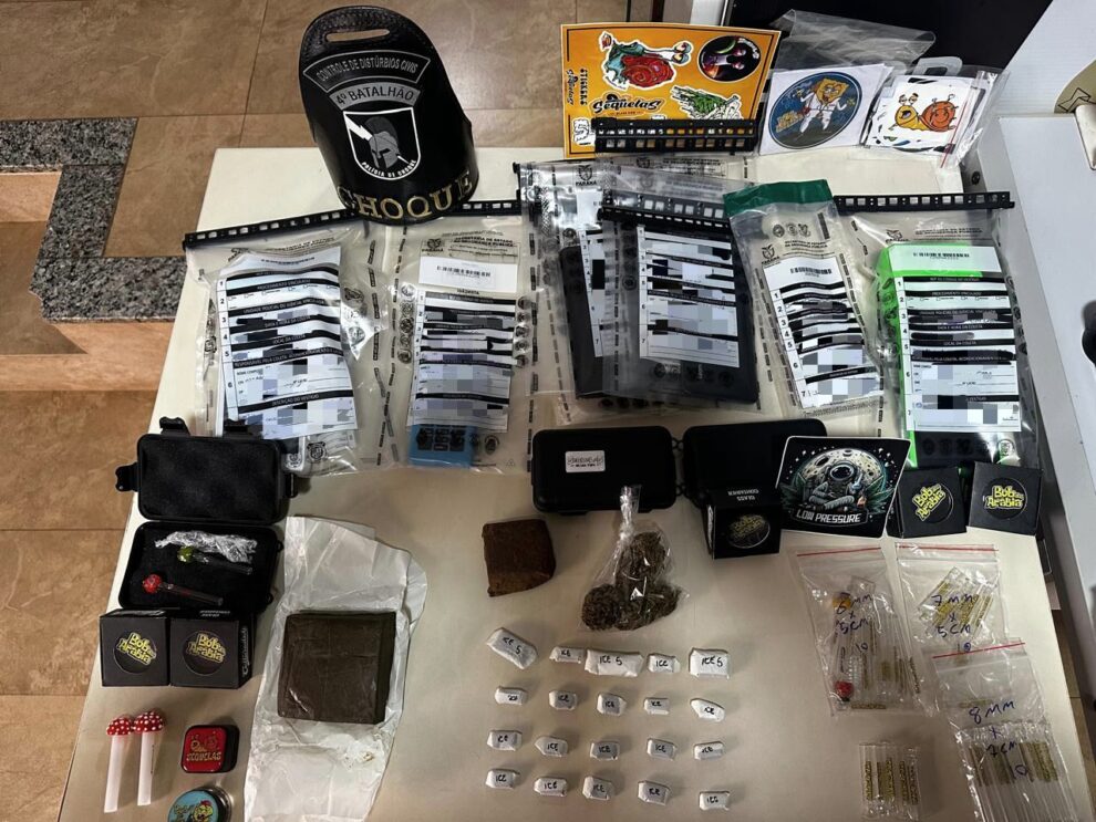 Operação contra tráfico de drogas online prende seis pessoas