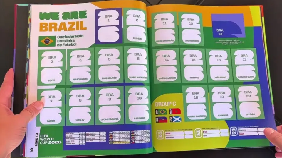 Panini monta álbum da Copa por probabilidade e encara incertezas como Irã