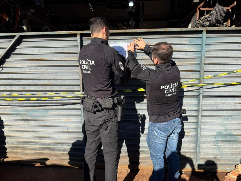 Polícia Civil fecha desmanche de veículos em Sarandi
