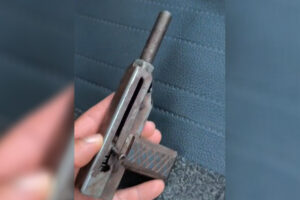 Polícia apreende arma de fabricação caseira durante abordagem a suspeitos, em Paiçandu