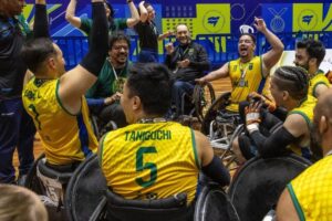 Seleção de rúgbi em cadeira de rodas conquista torneio internacional