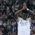Vini Jr. marca golaço pelo Real Madrid, mas a comemoração dá o que falar