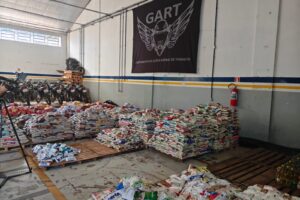 Alimentos arrecadados na Tiradentes poderão beneficiar 89 entidades de Maringá