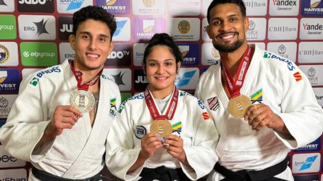 Brasil conquista sete medalhas no Grand Slam de Astana no Cazaquistão