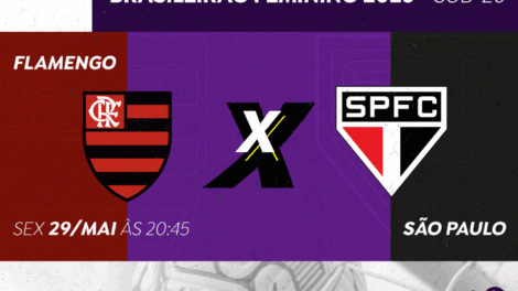 Brasileirão Feminino Sub-20: TV Brasil transmite Flamengo X São Paulo