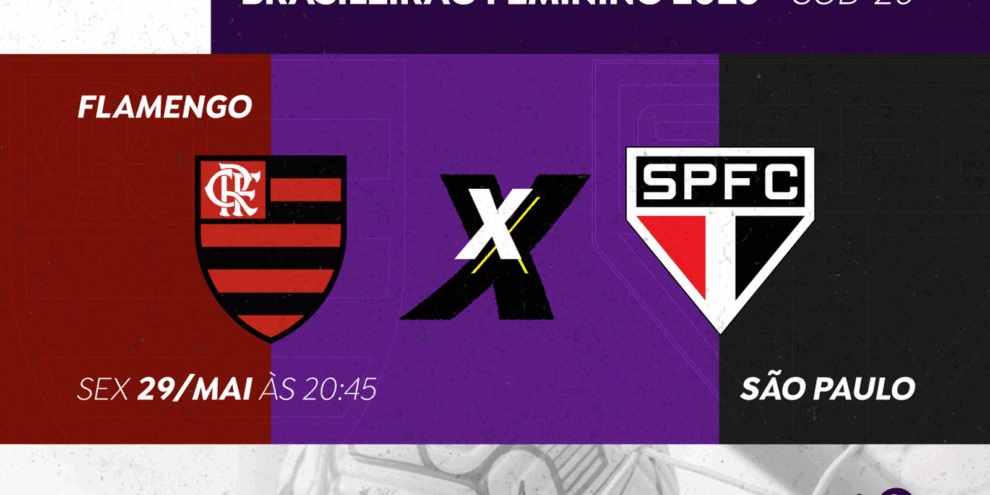 Brasileirão Feminino Sub-20: TV Brasil transmite Flamengo X São Paulo