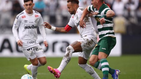 Coritiba ofusca festa para Neymar e derrota Santos pelo Brasileirão