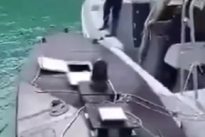 Drone marítimo com explosivos é encontrado em gruta na Grécia; vídeo