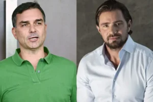 Flávio confirma ter pedido dinheiro a Vorcaro para filme de Bolsonaro