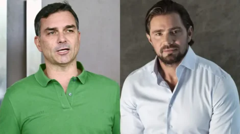Flávio confirma ter pedido dinheiro a Vorcaro para filme de Bolsonaro