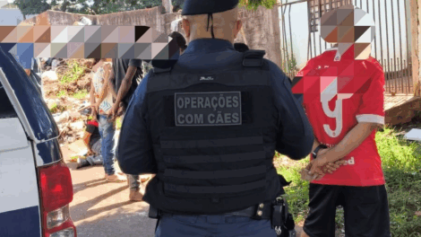 Foragido da Justiça é preso durante patrulhamento no Parque Hortência, em Maringá