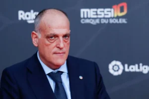 Javier Tebas acusa Florentino Pérez de espalhar mentiras e “vitimismo”