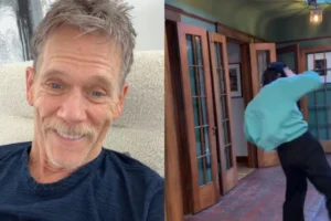 Kevin Bacon é atacado por enxame de abelhas; filha recria o momento