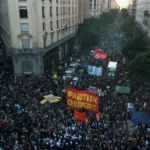 Marcha Universitária protesta contra cortes de Milei