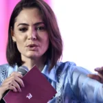 Michelle Bolsonaro chama Alexandre de Moraes de 'irmão em Cristo'