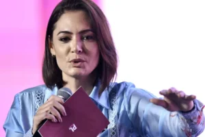 Michelle Bolsonaro chama Alexandre de Moraes de 'irmão em Cristo'
