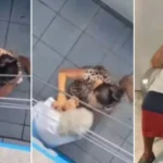 Neta é flagrada agredindo avó de 96 anos em disputa por aluguel; vídeo