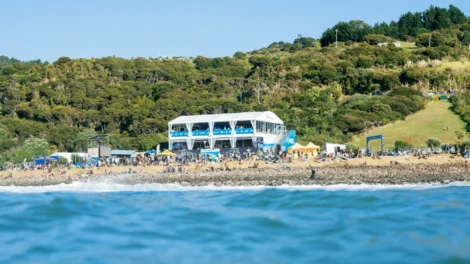 Nova etapa da WSL na Nova Zelândia foi 'berço' da previsão de ondas